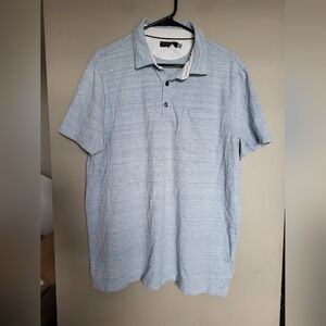 Banana Republic Sky Blue Polo Shirt, Size XL